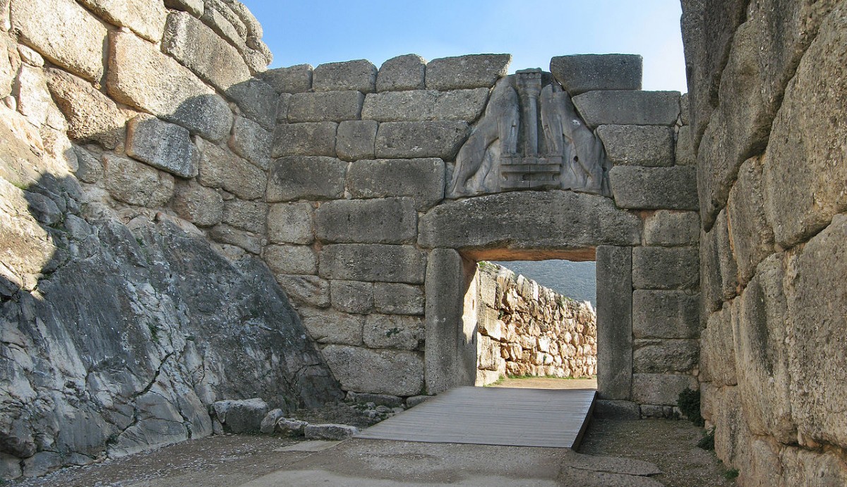 The Lion Gate at Mycenae_Andreas Trepte